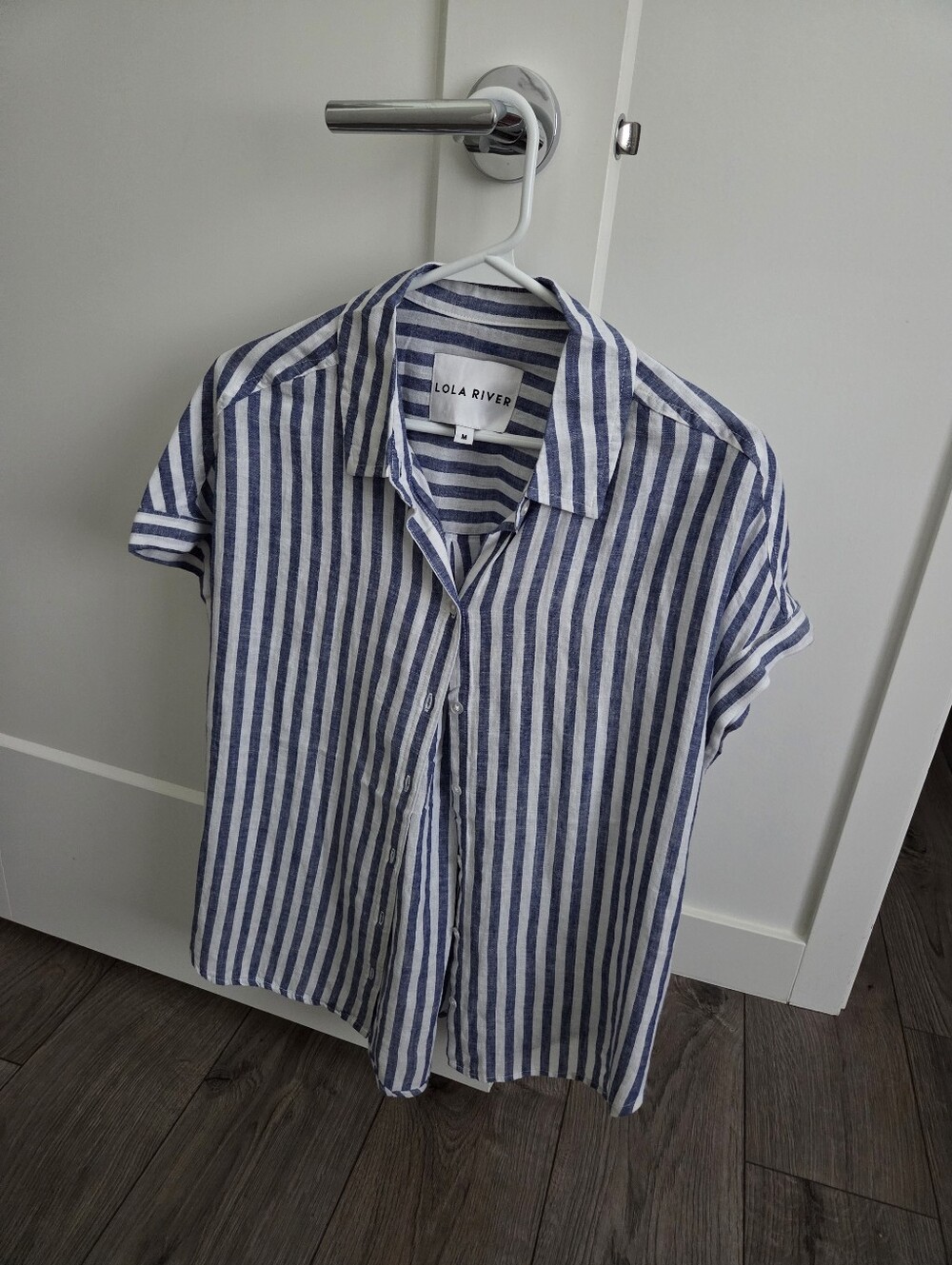 Lola Rose Stripe Button Up Blouse